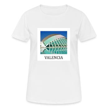 Valence - Women's Breathable T-Shirt - white - Front - AI Model Female 172 dark (172cm)