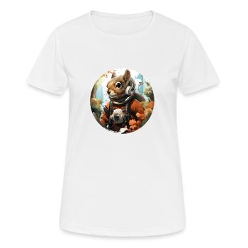 Diving into the depths - Women's Breathable T-Shirt - white - Front - AI Model Female 172 dark (172cm)