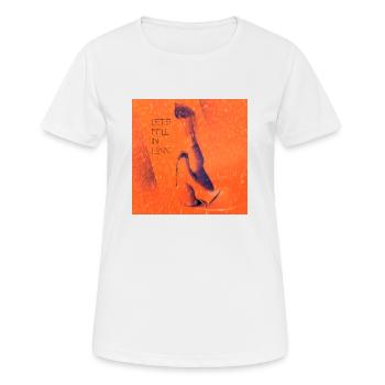 Let's fall in Love - Frauen T-Shirt atmungsaktiv - Weiß - Vorne - AI Model Female 172 dark (172cm)