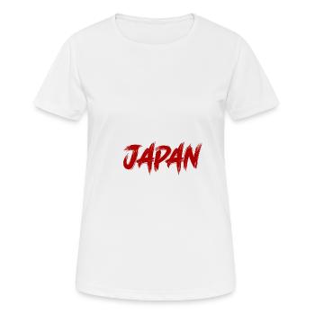japan 1 - Frauen T-Shirt atmungsaktiv - Weiß - Vorne - AI Model Female 172 dark (172cm)