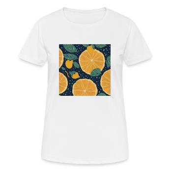 Citron - T-shirt respirant Femme - blanc - Devant - AI Model Female 172 dark (172cm)