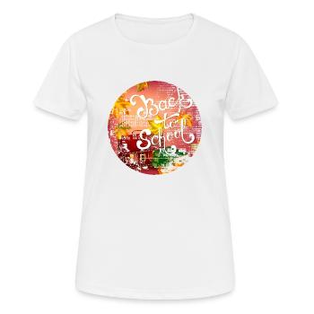 Abschlussfeier 2024 Abiturfeier - Frauen T-Shirt atmungsaktiv - Weiß - Vorne - AI Model Female 172 dark (172cm)