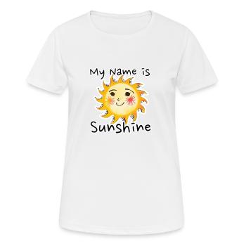 Paroles - T-shirt respirant Femme - blanc - Devant - AI Model Female 172 dark (172cm)