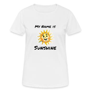 Paroles - T-shirt respirant Femme - blanc - Devant - AI Model Female 172 dark (172cm)