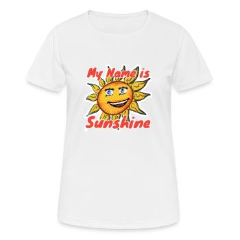 Paroles - T-shirt respirant Femme - blanc - Devant - AI Model Female 172 dark (172cm)