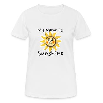 Paroles - T-shirt respirant Femme - blanc - Devant - AI Model Female 172 dark (172cm)