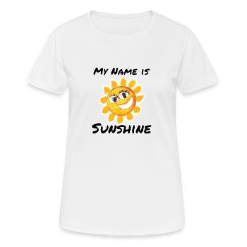Paroles - T-shirt respirant Femme - blanc - Devant - AI Model Female 172 dark (172cm)