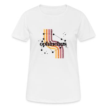 Ophiuchus horoscope rétro - T-shirt respirant Femme - blanc - Devant - AI Model Female 172 dark (172cm)