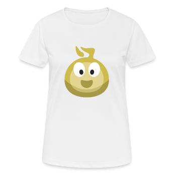 Element Luft (Bulle) - T-shirt respirant Femme - blanc - Devant - AI Model Female 172 dark (172cm)