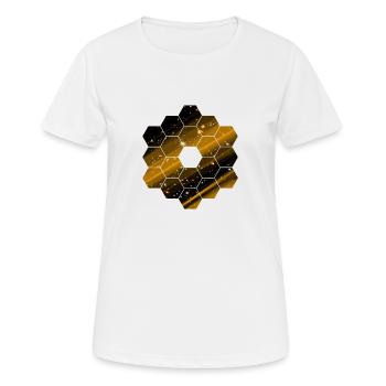 James-Webb-Weltraumteleskop JWST - Frauen T-Shirt atmungsaktiv - Weiß - Vorne - AI Model Female 172 dark (172cm)