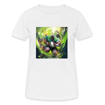 Rugby Rage - Women's Breathable T-Shirt - white - Front - AI Model Female 172 dark (172cm)
