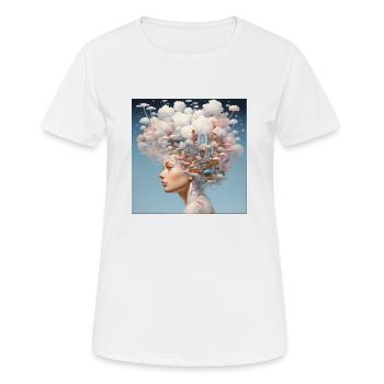 Forget - Women's Breathable T-Shirt - white - Front - AI Model Female 172 dark (172cm)