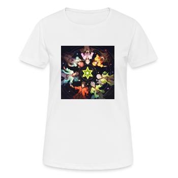 Stars Slayer - Women's Breathable T-Shirt - white - Front - AI Model Female 172 dark (172cm)