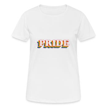Rainbow Pride - Women's Breathable T-Shirt - white - Front - AI Model Female 172 dark (172cm)