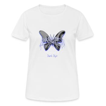 Schmetterlingsliebhaber Retro Cool Instant Connection - Frauen T-Shirt atmungsaktiv - Weiß - Vorne - AI Model Female 172 dark (172cm)