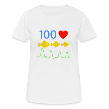 Fisherman - Women's Breathable T-Shirt - white - Front - AI Model Female 172 dark (172cm)