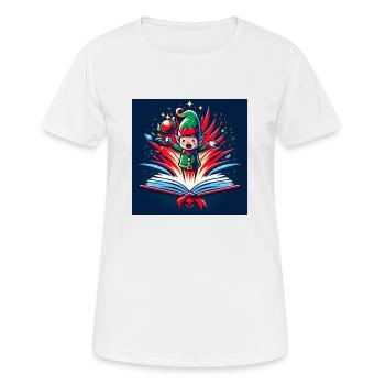 Elf Burst - Women's Breathable T-Shirt - white - Front - AI Model Female 172 dark (172cm)