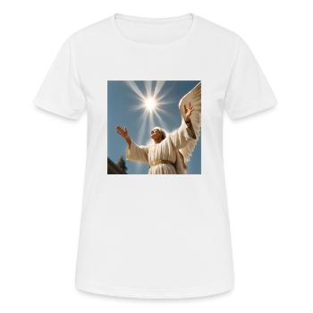 Spirituality Esotericism Saying - Women's Breathable T-Shirt - white - Front - AI Model Female 172 dark (172cm)