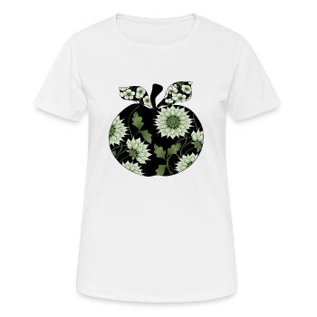 Apple - Women's Breathable T-Shirt - white - Front - AI Model Female 172 dark (172cm)