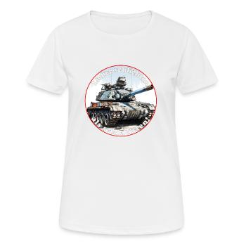 Better to settle than to slaughter - Women's Breathable T-Shirt - white - Front - AI Model Female 172 dark (172cm)