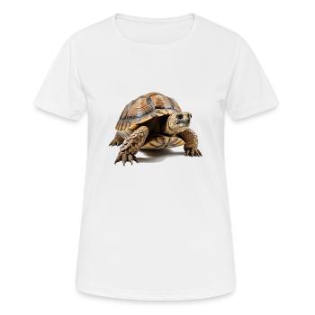 Schildkröten sind beeindruckende Lebewesen - Frauen T-Shirt atmungsaktiv - Weiß - Vorne - AI Model Female 172 dark (172cm)