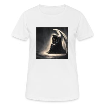 Spirituality - Women's Breathable T-Shirt - white - Front - AI Model Female 172 dark (172cm)