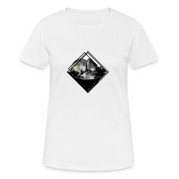 wildlife - Frauen T-Shirt atmungsaktiv - Weiß - Vorne - AI Model Female 172 dark (172cm)