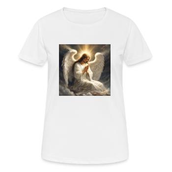 Spiritualité Espace Astrologie - T-shirt respirant Femme - blanc - Devant - AI Model Female 172 dark (172cm)