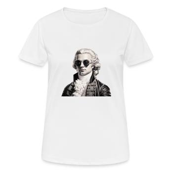 Ambiance Mozart - T-shirt respirant Femme - blanc - Devant - AI Model Female 172 dark (172cm)