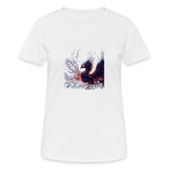 Phoenix - Women's Breathable T-Shirt - white - Front - AI Model Female 172 dark (172cm)