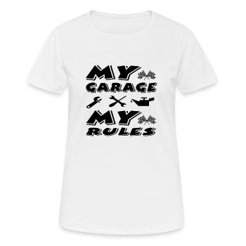 Garage - T-shirt respirant Femme - blanc - Devant - AI Model Female 172 dark (172cm)