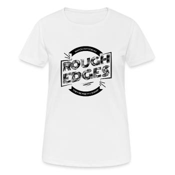 Rough Edges - Women's Breathable T-Shirt - white - Front - AI Model Female 172 dark (172cm)