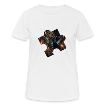 Magic Elf - Women's Breathable T-Shirt - white - Front - AI Model Female 172 dark (172cm)