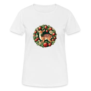 Fawn Spring - Women's Breathable T-Shirt - white - Front - AI Model Female 172 dark (172cm)