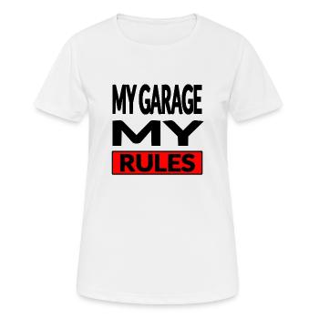 Garage - T-shirt respirant Femme - blanc - Devant - AI Model Female 172 dark (172cm)