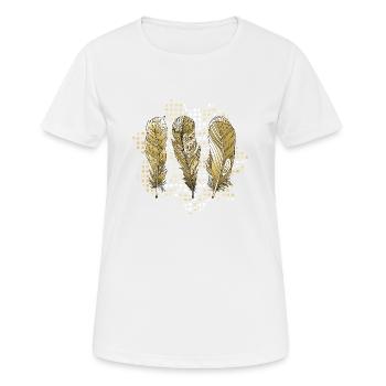 Stylo - T-shirt respirant Femme - blanc - Devant - AI Model Female 172 dark (172cm)