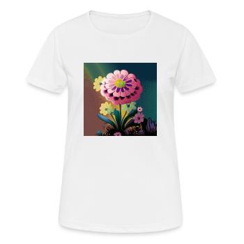 Magical sunset magic - Women's Breathable T-Shirt - white - Front - AI Model Female 172 dark (172cm)
