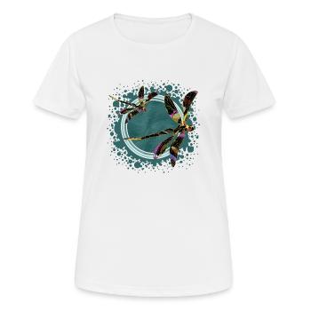 Important - T-shirt respirant Femme - blanc - Devant - AI Model Female 172 dark (172cm)