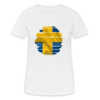Abschlussfeier 2024 Abiturfeier - Frauen T-Shirt atmungsaktiv - Weiß - Vorne - AI Model Female 172 dark (172cm)