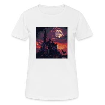 Siebenbürgen - Frauen T-Shirt atmungsaktiv - Weiß - Vorne - AI Model Female 172 dark (172cm)