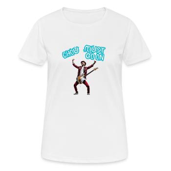 KOHL - Frauen T-Shirt atmungsaktiv - Weiß - Vorne - AI Model Female 172 dark (172cm)