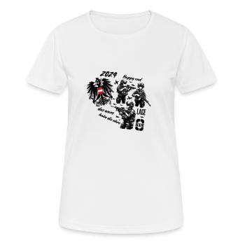 Disarmament of the Armed Forces - Women's Breathable T-Shirt - white - Front - AI Model Female 172 dark (172cm)
