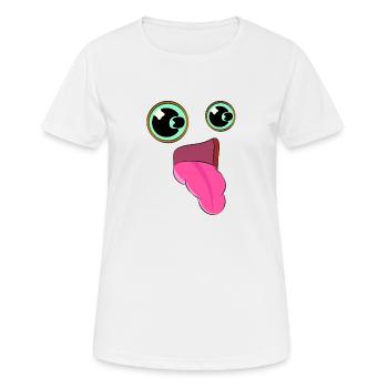 WOW - Women's Breathable T-Shirt - white - Front - AI Model Female 172 dark (172cm)