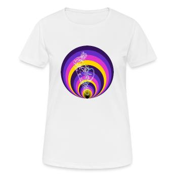BMX (BMX) - Frauen T-Shirt atmungsaktiv - Weiß - Vorne - AI Model Female 172 dark (172cm)