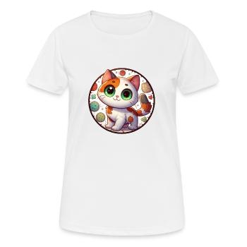 Soft Kitty Gifts - Women's Breathable T-Shirt - white - Front - AI Model Female 172 dark (172cm)