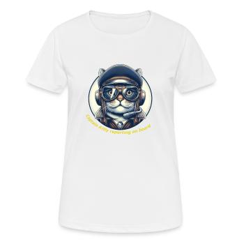 Soft Kitty Gifts - Women's Breathable T-Shirt - white - Front - AI Model Female 172 dark (172cm)