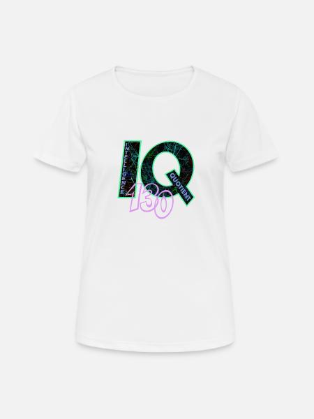 IQ 130 - Women's Breathable T-Shirt - white