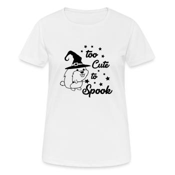 Trop mignon pour effrayer 1 - T-shirt respirant Femme - blanc - Devant - AI Model Female 172 dark (172cm)