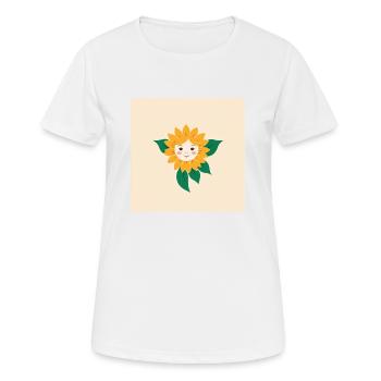 Mein Kind - Frauen T-Shirt atmungsaktiv - Weiß - Vorne - AI Model Female 172 dark (172cm)