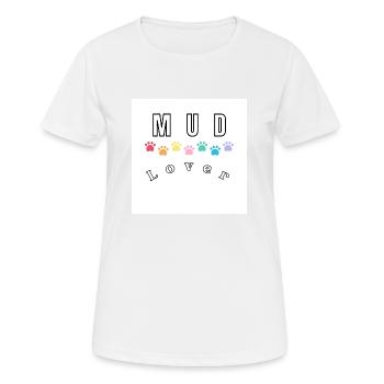 Dirty Dogs - Women's Breathable T-Shirt - white - Front - AI Model Female 172 dark (172cm)
